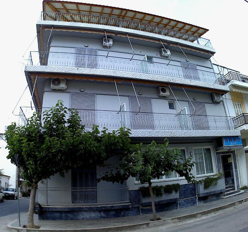 Difo Hotell Loutrá Edipsoú Eksteriør bilde